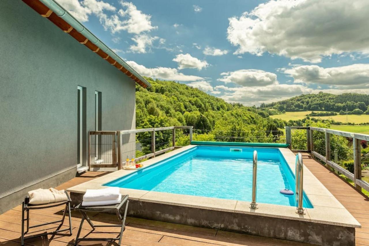 Spacious Home Sauna Hot Tub Pool Patio Bbq Hohenfels-Essingen Exteriér fotografie